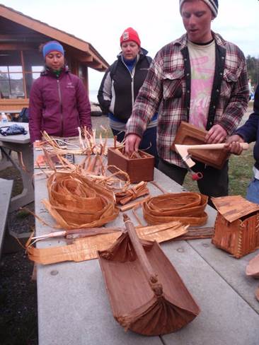 Salish cedar technology lesson
